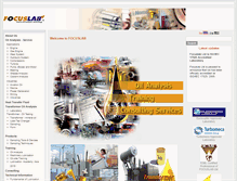 Tablet Screenshot of focuslab.co.th